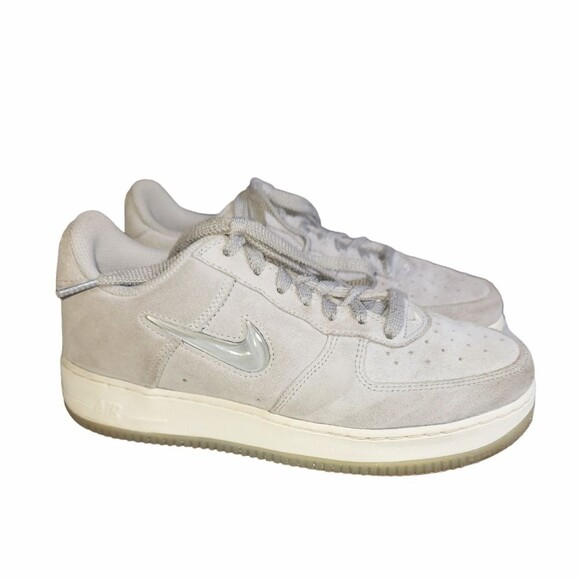 Nike Air Force 1 '07 Low Color of the Month Jewel Light Smoke Grey Sneakers Sz 6 - Picture 1 of 10